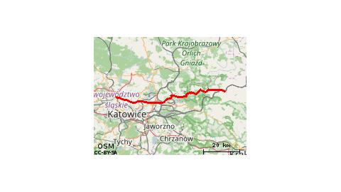 Trasa Rowerowa Wolbrom Pustynia B Dowska Bytom Mapa Zdj Cia