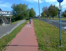 Na szczęście w Tychach są wydzielone ścieżki rowerowe - MojRower.pl