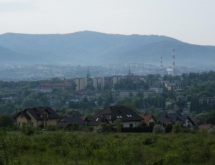 Widok ze wzgórza Trzy Lipki na centrum Bielska - MojRower.pl