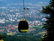 Panorama Bielska ze szczytu Szyndzielni - MojRower.pl
